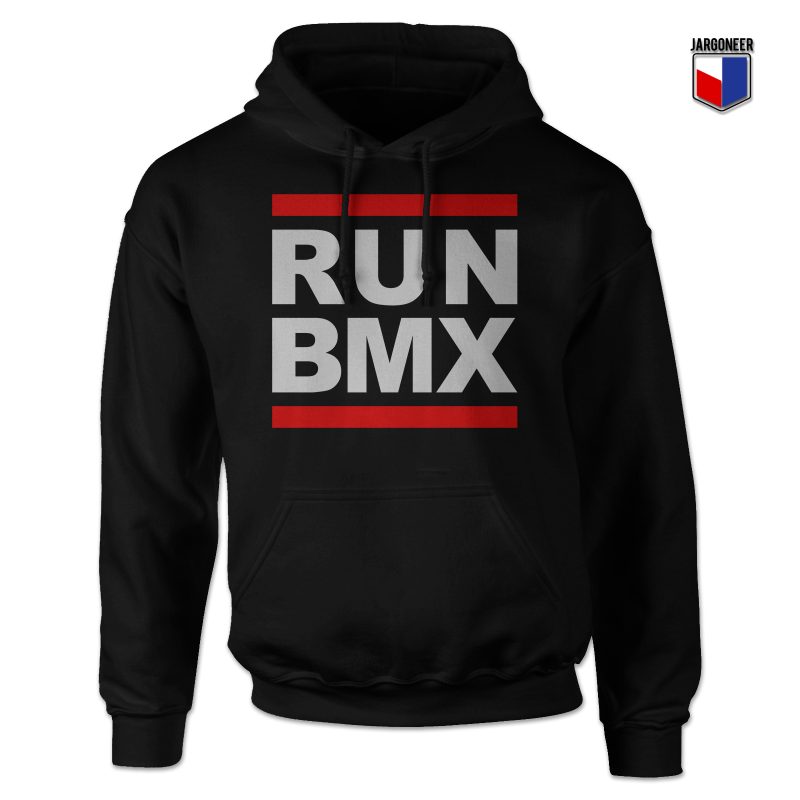 Run BMX Hoodie | Cool Designs Graphic Hoodie - Jargoneer.com
