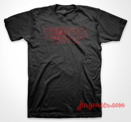 Stranger Things Logo T-Shirt | Cool Shirt Designs jargoneer.com