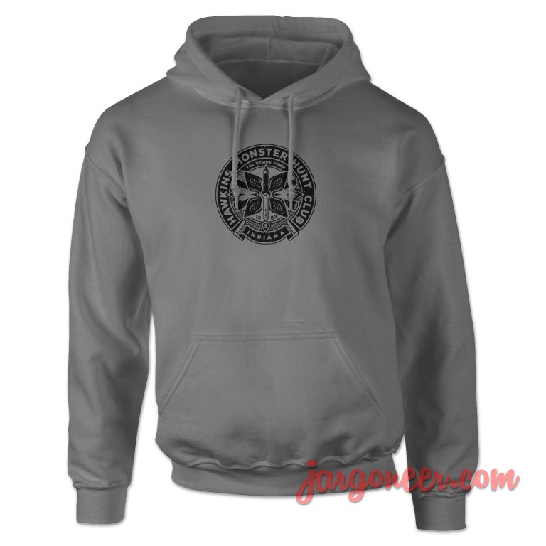 Hawkins Indiana Monster Club Hoodie | Design Hoodie - Jargoneer.com