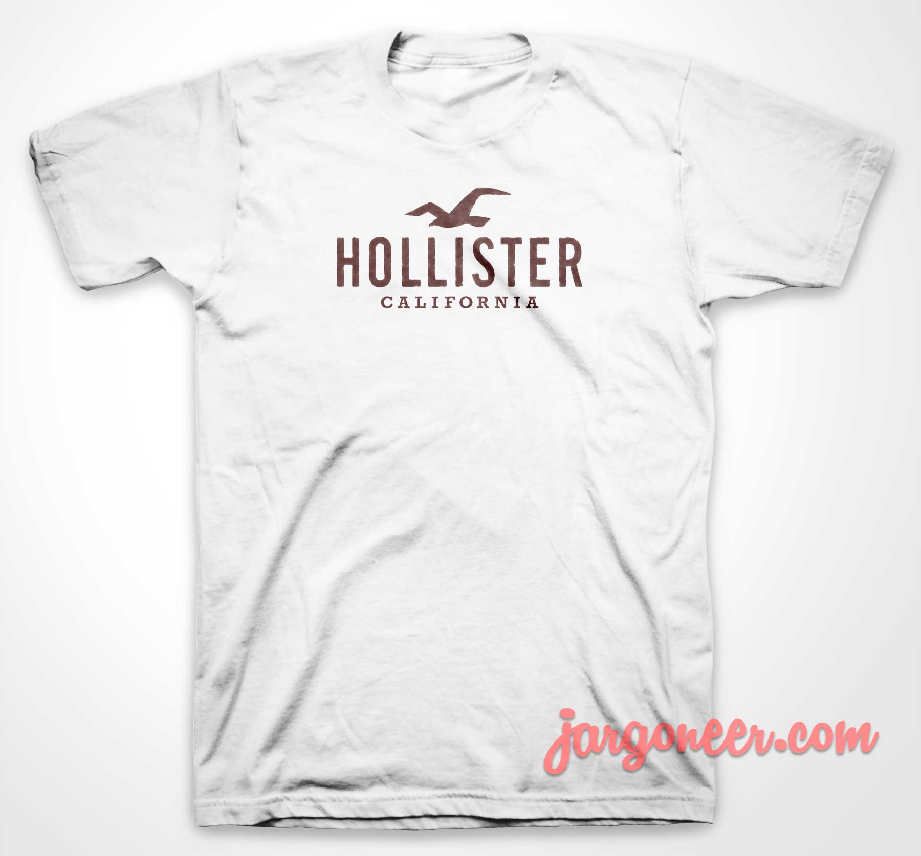 hollister white t shirt