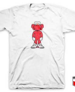 Kaws X Elmo Parody T Shirt 247x300 - Shop Unique Graphic Cool Shirt Designs