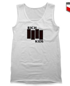 Rich Kids Black Flag Unisex Adult Tank Top Design