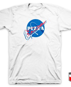 Pizza Slash NASA Parody T Shirt