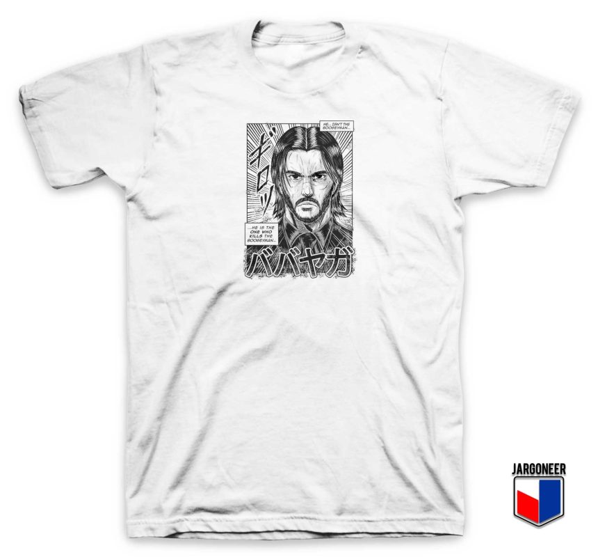 Japanese Baba Yaga T Shirt | Keanu Reeves - Jargoneer.com